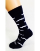 Crazy socks - Fúzy čierne