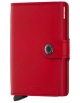  Peňaženka Miniwallet od SECRID - červená, kožená