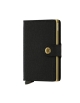Čierno-zlatá peňaženka Miniwallet