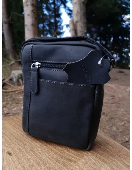 Pánske kožená crossbody