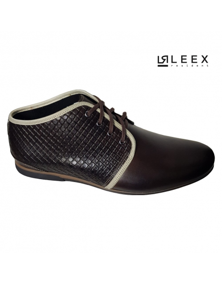 Leex Resident -pánske kožené topánky
