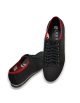 Kožená čierno-červená športová pánska obuv LEEX Resident