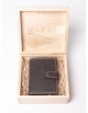 Kožená peňaženka s krabičkou podľa vl. výberu LR9