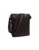 Pánske kožené crossbody čierny