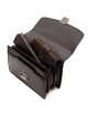 Luxusná kožená pánska etue taška čierna